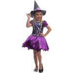 Fantasia de Bruxa Betsy com Chapéu Halloween Infantil Feminina