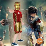 Fantasia Homem de Ferro Iron Man 2 Curta Vingadores Rubies