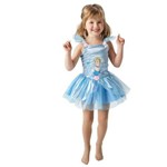Fantasia Infantil - Cinderela Bailarina - Tamanho P - Rubies 884648