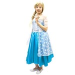 Fantasia Infantil - Disney Frozen Elsa Premium - Tamanho G - Rubies 1032
