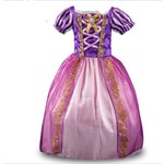 Fantasia Infantil Princesa Rapunzel Enrolados