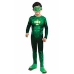 Fantasia Lanterna Verde Hal Jordan Infantil Longo