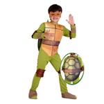 Fantasia Michelangelo Infantil - as Tartarugas Ninjas  P