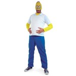 Fantasia os Simpsons Adulto de Luxo Homer Simpons com Barriga