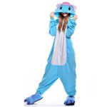 Fantasia Pijama Kigurumi de Elefante Azul