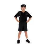 Fantasia Policial Tropa Curto Infantil P