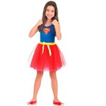 Fantasia Super Mulher Infantil Dress Up Original Dc Comics Sulamericana 16310