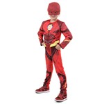 Fantasia The Flash Infantil Luxo - Liga da Justiça P