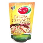 Farofa Crocante Proteica de Soja Sabor Tempero Caseiro 300g