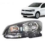 Farol Principal Simples Original Volkswagen Gol Voyage Saveiro Geração 6 2013 em Diante