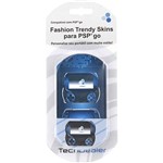 Fashion Skins para PSP Go: Personalize Seu Portátil com Muito Estilo (Azul)