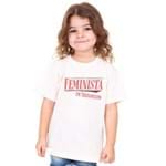 Feminista em Treinamento - Camiseta Clássica Infantil