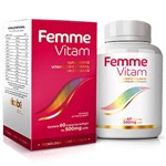 Femme Vitam - Polivitamínico para Mulheres - 500mg 60 Cápsulas