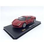 Ferrari: 488 GTB - Vermelha - 1:43 - Burago