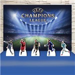 Festa Aniversário Champions League UEFA Kit Prata Cenários