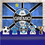 Festa Aniversário Grêmio Futebol Decoração Kit Prata