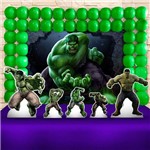 Festa Aniversário Hulk Decoração Cenários Kit Ouro