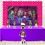 Festa Aniversário Monster High Decoração Kit Diamante
