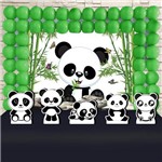 Festa Aniversário Panda Decoração Cenários Kit Ouro