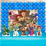 Festa Aniversário Toy Story Decoração Cenário Kit Ouro