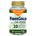 Fibergold 20 Sabor Chá Verde - 90 Comprimidos 1,2g