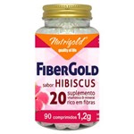 Fibergold 20 Sabor Hibiscus - 90 Comprimidos 1,2g