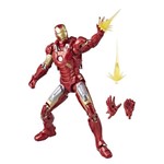 Figura Articulada - 26 Cm - Disney - Marvel Studios - 10 Anos - Iron Man - Mark Vii - Hasbro