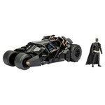 Figura e Veículo Die Cast - Metals - Dc Comics - The Dark Knight Batmóvel e Batman - Dtc