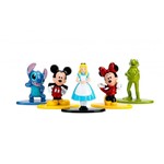 Figuras Colecionáveis 5 Cm - Nano Metals - Disney - Personagens - Dtc