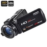 Filmadora Digital Ordro Hdv-z20 Wi-Fi 16x Zoom 24mp Full-HD Controle Remoto Selfie Anti-vibração Entrada Microfone (bto)