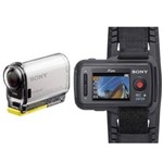 Filmadora Sony Action Cam Hdr-Azul1vr com Controle Remoto de Punho