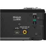 Filmadora Sony Standard Definition DCR-PJ6 70x Zoom Óptico Projetor Integrado Memory Stick de 4GB