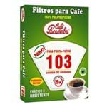 Filtro de Café N°103 com 30 Unidades - Pacaembu 300001