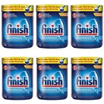 Finish Detergente em Pó Lava Louça 1kg (kit C/06)