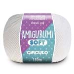 Fio Amigurumi Soft Círculo 150m 8001 - Branco