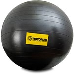 Fit Ball - FB-65-AE - 65cm - Anti Estouro - Preta - Pretorian - FTG
