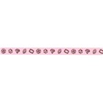 Fita Adesiva Decorativa Washi Tape Glitter Pa4558 15mm X 10metros Diamonds Rosa e Dourado