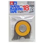Fita para Mascara ( Masking Tape) 18mm C/ Dispenser - Tamiya