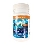 Fita Teste Ph/ Alcalinidade/ Cloro Livre - 50 Fitas - Astralpool