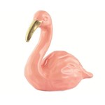 Flamingo de Cerâmica Rosa Sedens Pequeno 7090 Mart