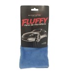 Flanela de Microfibra Autoamerica Fluffy Azul Soft 35x35