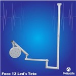 Foco Cirúrgico Bicolor - Teto Vet - Delta Life - Cód: Dl4300