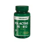 Fol Active+fe+b12 250mg 60cáps Macrophytus