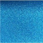 Folha de Eva 40x48 Glitter Azul Claro