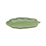 Folha Decorativa de Cerâmica Verde Banana Leaf Pequena 3870 Lyor