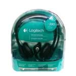 Fone com Microfone Logitech H390 Headset USB em Couro com Controle de Volume 1749