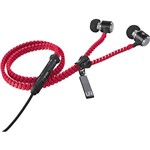 Fone com Microfone Trust Urban Revolt Zipper In-ear Headset - Red