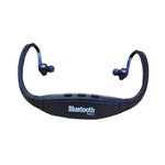 Fone de Ouvido Bluetooth Neck Loop Style para Esportes Preto