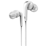 Fone de Ouvido Mee Audio Rx18 White In-ear Headphones Enhanced Bass Ergonômico
