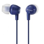Fone de Ouvido Sony Intra Auricular Azul - MDREX10LPLIQU
